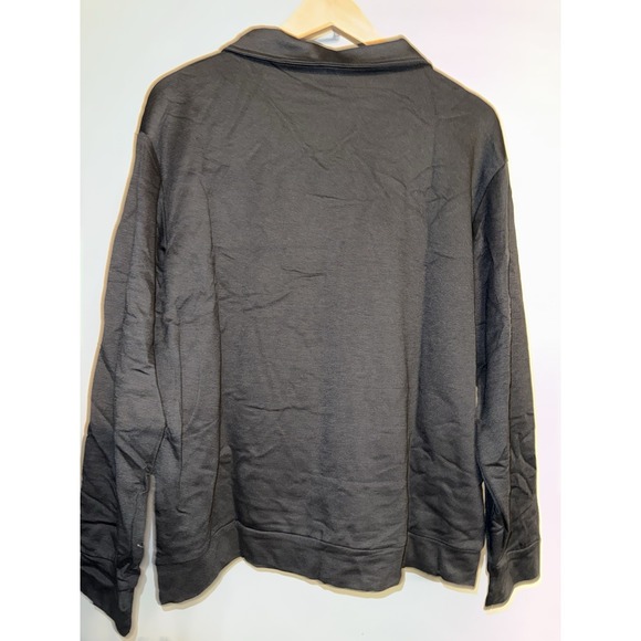 New Moon Phases Sweatshirt Quarter zip Size XL Witchy Goth Astrology Whimsical - Picture 7 of 7